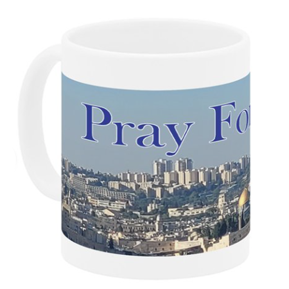 Pray for Israel Mug View 1