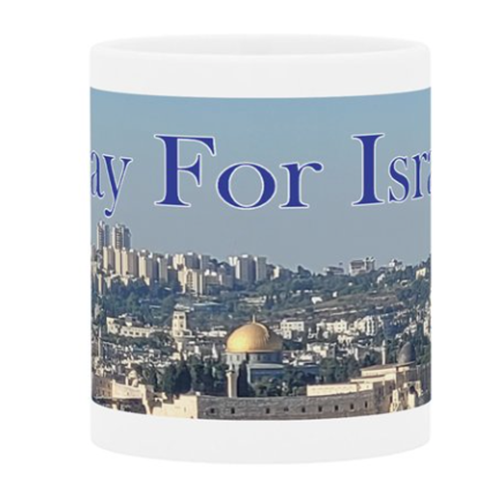 Pray for Israel Mug View 2